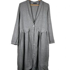Baci Italy Swing / Duster Coat Gray